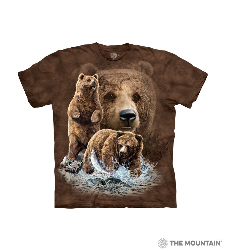 T-shirt Kids Mountain 10 Bear D