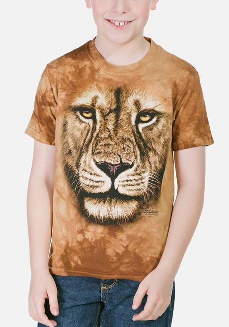 T-shirt Kids Mountain Lion warrior